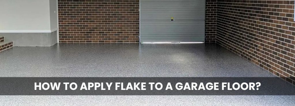 How To Apply Flake To A Garage Floor? - Sydney Industrial Coatings