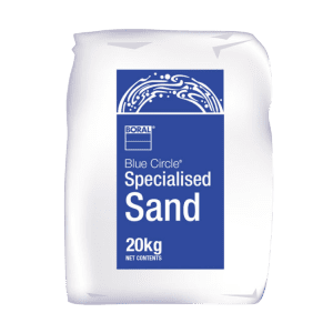 BORAL Specialty Sand 20Kg, versatile sand for construction and landscaping applications.