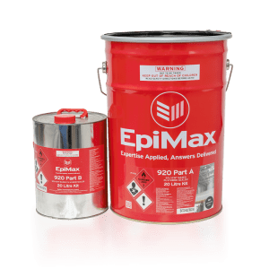 EpiMax 920 Solvent-Based PU Hybrid Sealer, durable, non-yellowing finish for high-traffic concrete floors in Australia.