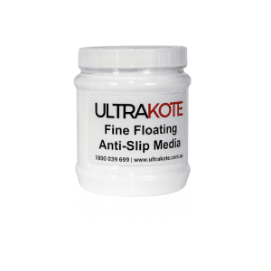 ultrakote fine floating anti slip media available in sydney industrial coating