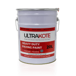 UltraKote Solvent Base Heavy Duty Paving Paint 20L for durable surface protection.