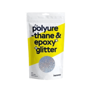 Hemway Polyurethane Epoxy Glitter for adding sparkle and shimmer to epoxy flooring.