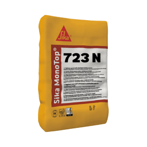 Sika MonoTop 723N – 20kg, high-strength cementitious smoothing and levelling mortar, available across Australia.