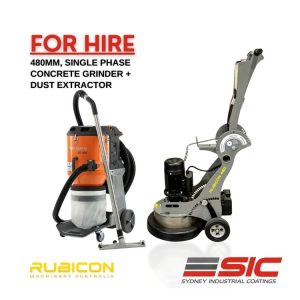 Floor Preparation Hire Equipment - Rubicon Grinder