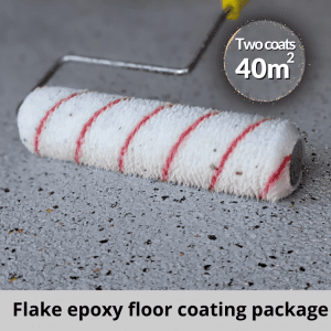 Ultimate Flake Epoxy Flooring Package 40sqm