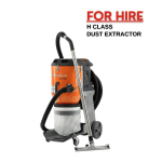 HUSQVARNA H CLASS DUST EXTRACTOR for hire