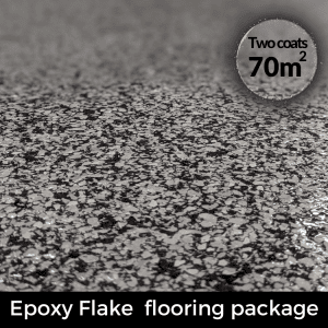 full epoxy floor flake package 70sqm