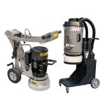 Floor grinder and dust collector hire combo- sydney industrial coatings