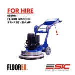 floorex 650 three grinder phase