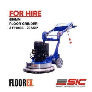 floorex 650 three grinder phase