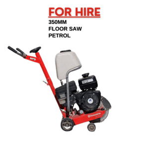 Husqvarna Floor Saw FS309 for hire - concrete cutting machine