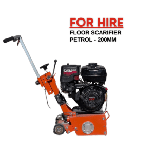 Husqvarna Petrol Floor Scarifier for hire in Sydney with delivery available.