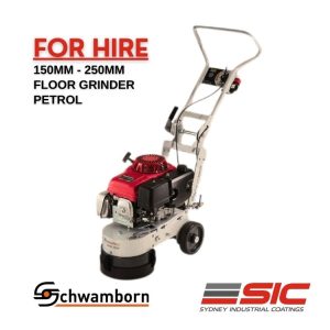 schwamborn petrol floor grinder for hire