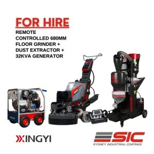 hire xingyi grinder and dust extractor and generator