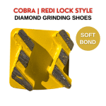 Cobra Redi Lock Style dimaond grinding shoes