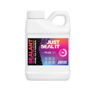 JUSTSEALIT Plus premium tile and concrete sealant for natural stone and concrete surfaces