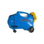 Durable Polivac Wombat Canister Vacuum Cleaner for heavy-duty commercial cleaning with dual dustbags and robust design sic