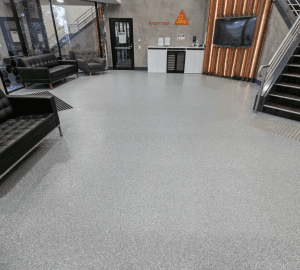 Flake Epoxy Flooring in Warehouses