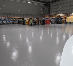 Solid Colour Epoxy Flooring for Shopping Centres, Offices and Showrooms