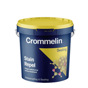 Crommelin Stain Repel Sealer for concrete and stone surfaces stains