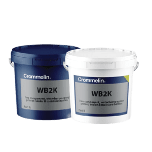 Crommelin WB2K epoxy primer and sealer before the application of waterproofing membranes