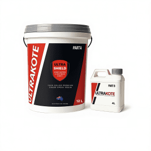 Ultrashield epoxy resin for garages, warehouses